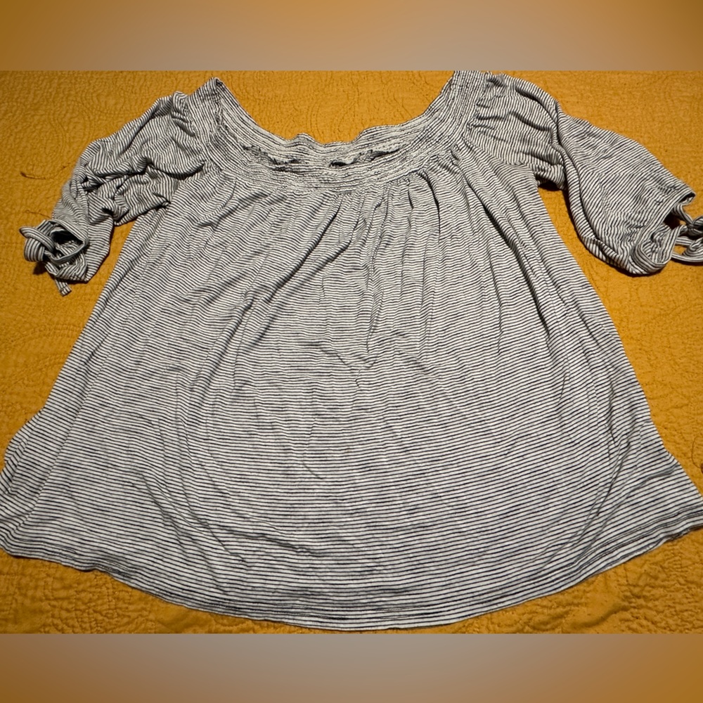 Knox rose 2xl black and white shirt